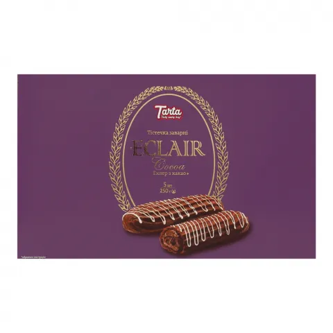 Тістечко Tarta 250 г Еклер з какао
