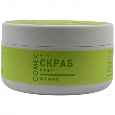 Скраб-пілінг д/тіла Comex 250 мл Соляний з екстр. зеленої кави та росл. керамідами