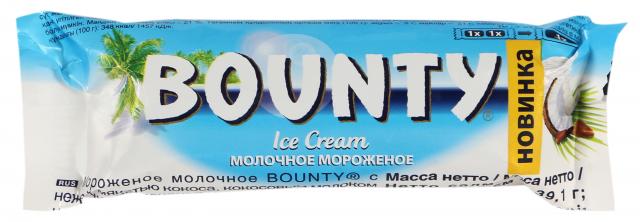 Морозиво Bounty 40 г батончик