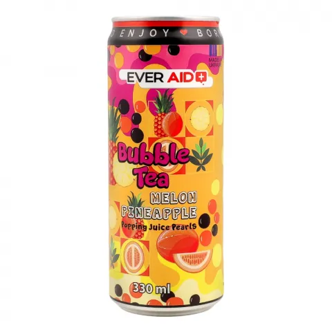 Напій б/алк. Ever Aid 0,33 л з/б Bubble Tea Melon Pineapple