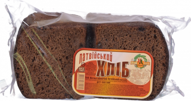 Хліб НД Латвійський житньо-пшеничний з родзинками 400 г