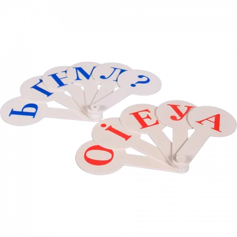 Віяло літер. українська абетка 1/100