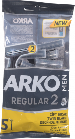 Станок д/гоління Arko Т2 Регулар 5 шт.