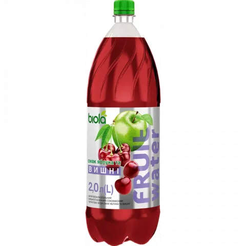 Напій б/алк. Біола 2 л Fruit Water Яблуко-вишня