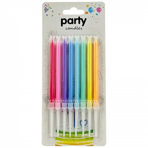 Набір свічок д/т довгих 8шт кол A42610299-J 6909 И486