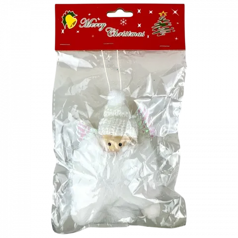 Підвіска Янгол із крильцями 15 см білий арт. W25070 9245 И771