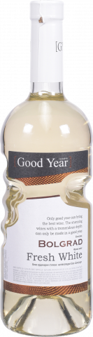 Вино Болград Good Year Fresh White 0,75 л н/сол. біле