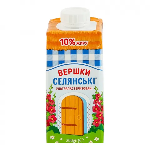 Вершки Селянське 10 200 г ультрапаст.