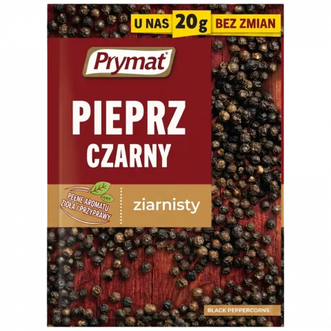 Перець Prymat чорний горошок 20 г И291 (Польща)