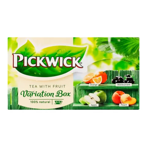 Чай Pickwick 20 шт. чорн. асорті зі шматоч.фруктів та ягід