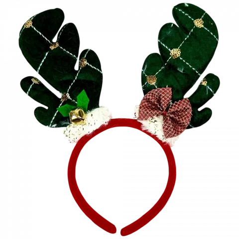 Обруч новорічний Ріжки арт. 6123-16 И904