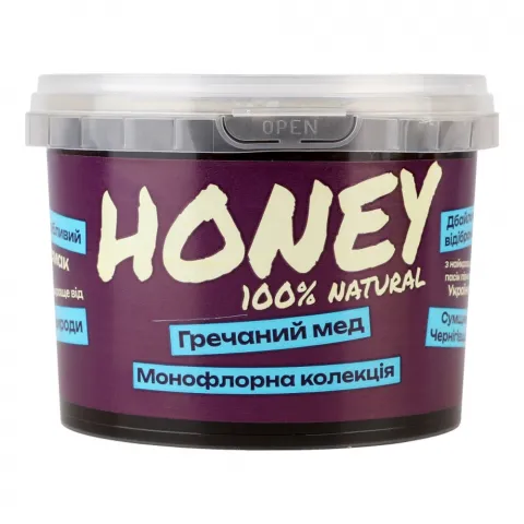 Мед Мед України 500 г Гречаний Honey
