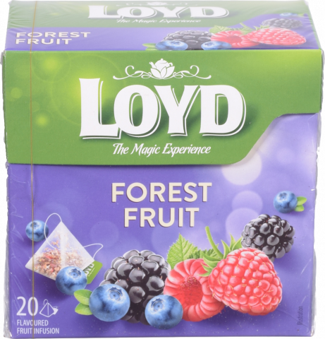 Чай Loyd 20 шт. пірам. Лісові фрукти (Польща)