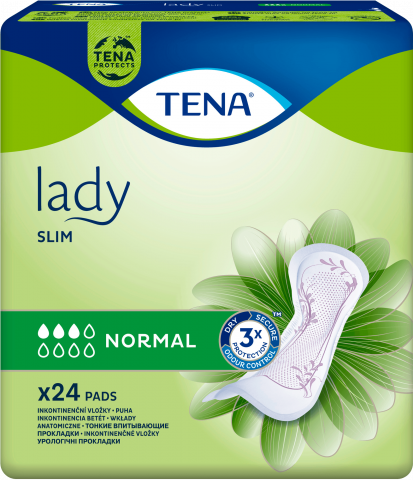 Прокладки урологічні Tena 24 шт. Lady Slim Normal