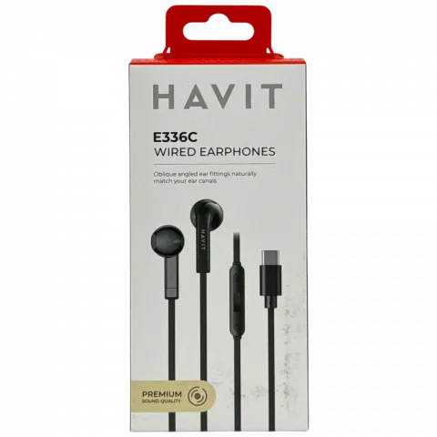 Навушники з мікроф. Havit HV-E336C USB-C