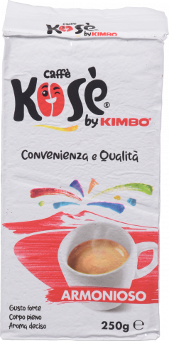 Кава Kimbo 250 г мел. Kose Rosso Armonioso