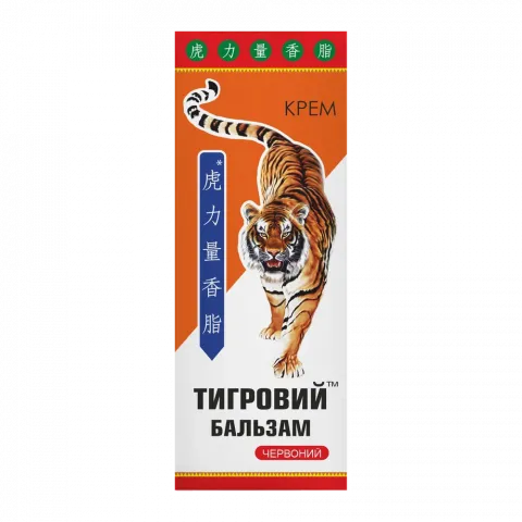 Крем Еліксир Тигровий бальзам червоний 75 мл