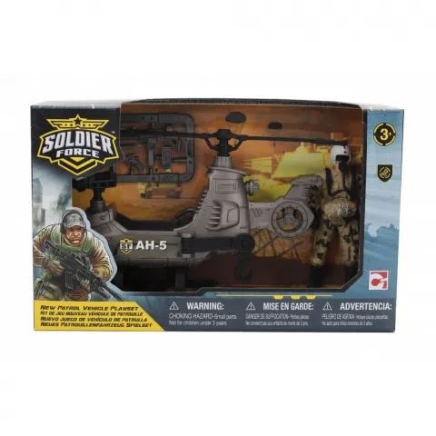 Ігровий набір Солдати Chap Mei patrol helicopter 545301