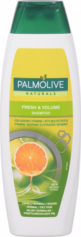 Шампунь Palmolive 350 мл Naturals Свіжість та об`єм із Мультицитрусом та Вітамінами