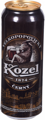 Пиво Велкопоповицький козел 0,5 л жб Темне