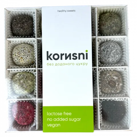 Цукерки Korusni 350 г Асорті