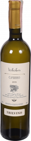 Вино Тбілвіно Сачіно 0,75 л нсух. біле