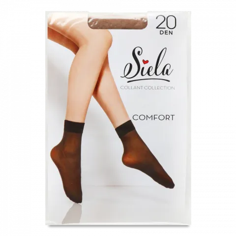 Шкарпетки жін. Siela Comfort 20 glace