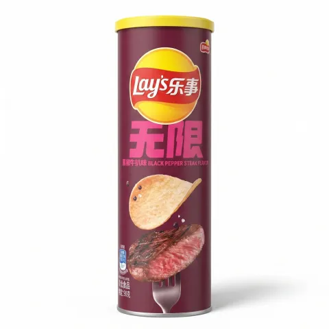 Чипси Lay`s 90 г Black Pepper Rib Eye Steak