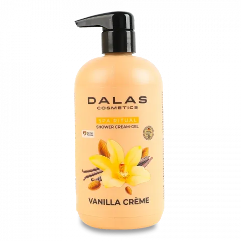 Гель д/душу Dalas Cosmetics 550 мл Vanilla creme