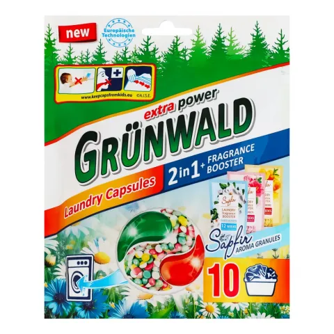 Капсули д/прання Grunwald Універ.2в1 з кондиціонер. 10 шт.
