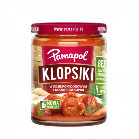 Конс Фрикадельки Pamapol 500 г свинячі в т/с И043 (Польща)