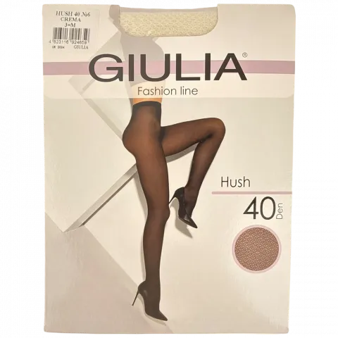 Колготи жін. Giulia Hush 40 6 Crema 3