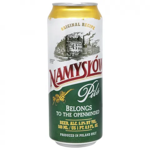 Пиво Namyslow 0,5 з/б Пилснер 5,8 И262 (Польща)