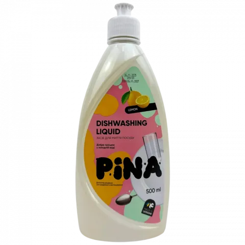 Засіб д/посуду Pina 500 мл Lemon