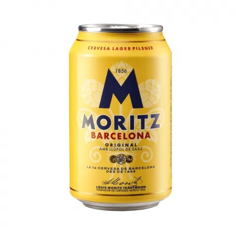Пиво MORITZ 0,33л Лагер 4,7 з/б И526 (Іспанія)