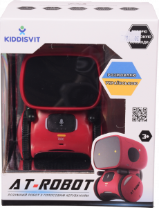Іграшка Інтерактивний робот г/к AT-Robot червоний укр. AT001-01-UKR