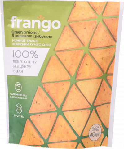 Хумус-снек Frango 40 г з зеленою цибулею