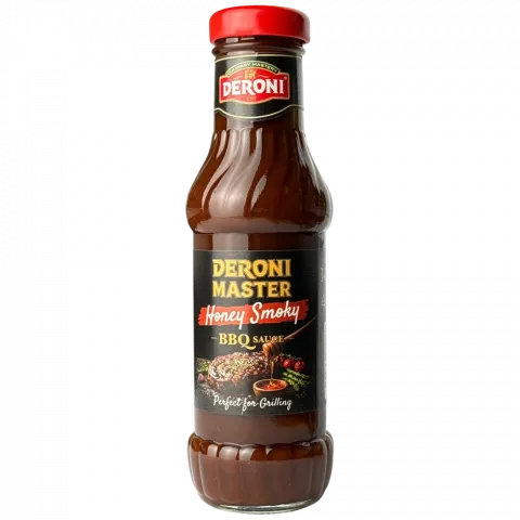 Соус Deroni Master 340г Медово-димний до барбекю(Болгарія)
