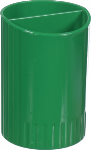 Підставка-склянка дручок зел. пластик СТРП-02 зел.