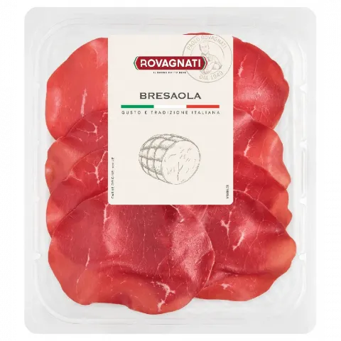 Яловичина в`ялена Rovagnati Bresaola 90 г нарізка (Італія)
