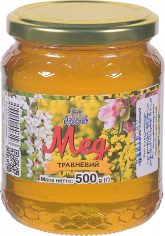 Мед Ярослав 500 г Травневий