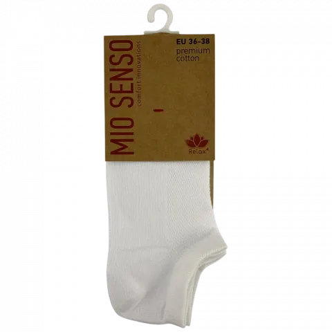 Шкарпетки жін. MioSenso C410RS білі р.36-38
