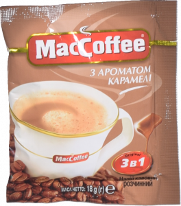 Кавовий напій Мак Кофе 18 г 3в1 Карамель