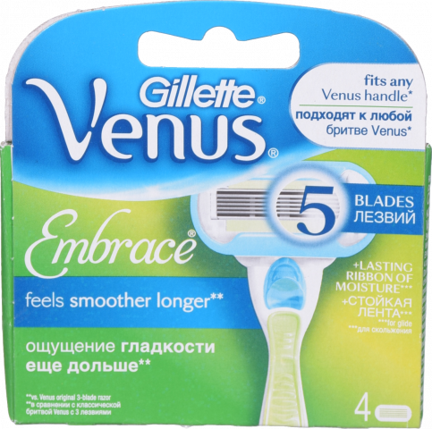 Картридж дгоління Gillette 4 шт. Venus Embrace
