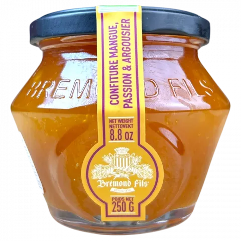 Джем Bremond fils250г орган.манго,маракуя,обліпиха Франція