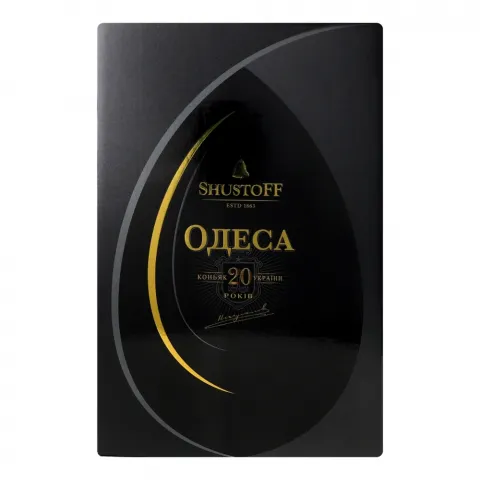 Коньяк Шустов Одеса 0,7 л кор. 20 років