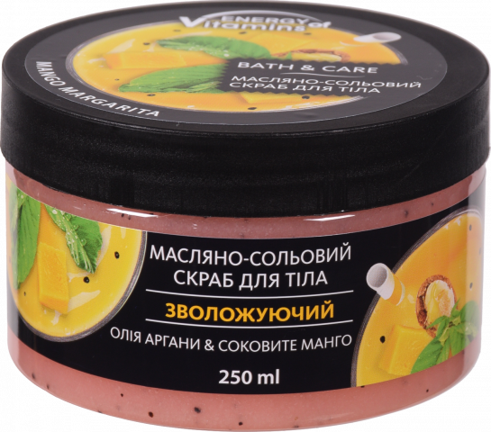 Скраб д/тіла Energy of Vitamins 250 мл зволожуючий Олія аргани та соковите манго
