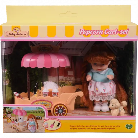 Іграшковий набір з лялькою A656 кор.