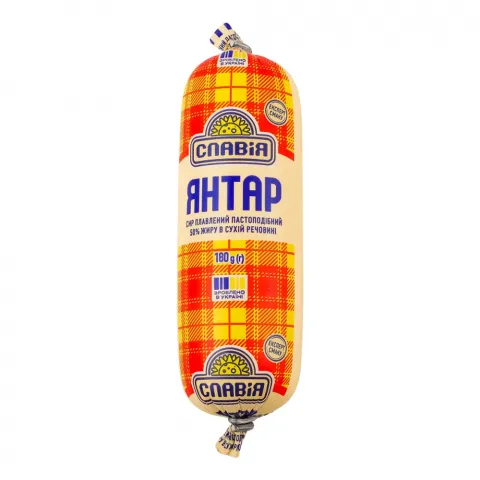 Сир Славія 180 г ковбасн. Янтарь