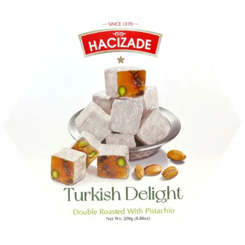 Лукум HACIZADE 250г з фісташками И915 (Туреччина)